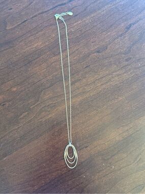 Marco Bicego Gold Triple Oval Pendant Necklace